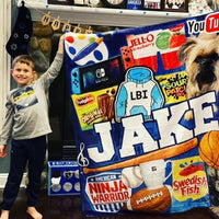 Custom Collage Favorite Things Blanket