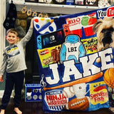 Custom Collage Favorite Things Blanket