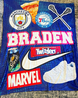 Custom Collage Favorite Things Blanket