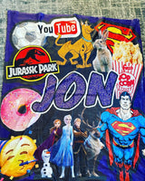 Custom Collage Favorite Things Blanket