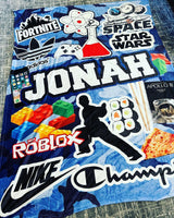 Custom Collage Favorite Things Blanket