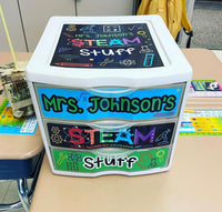Custom Storage Bins