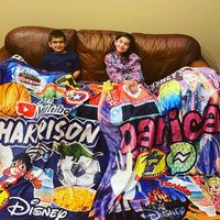 Custom Collage Favorite Things Blanket