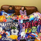 Custom Collage Favorite Things Blanket