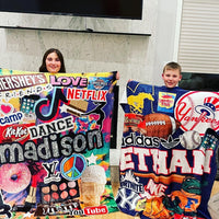 Custom Collage Favorite Things Blanket