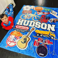Custom Collage Favorite Things Blanket