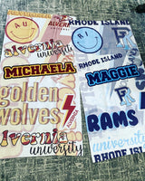 Custom College Beach Towels