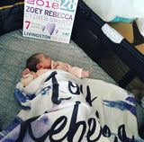 Baby blanket Name Design