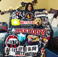 Custom Collage Favorite Things Blanket
