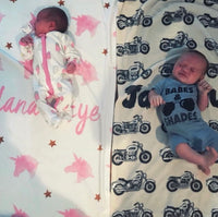 Baby blanket Name Design