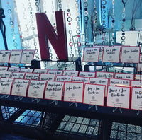 Place Cards / Seating Board