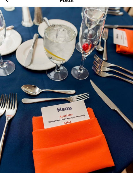Event Menus