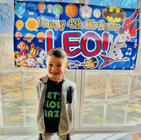 Custom Birthday Banner