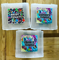 Fidgets Storage Box