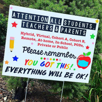 Custom Graduation Lawn Sign