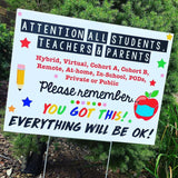 Custom Graduation Lawn Sign