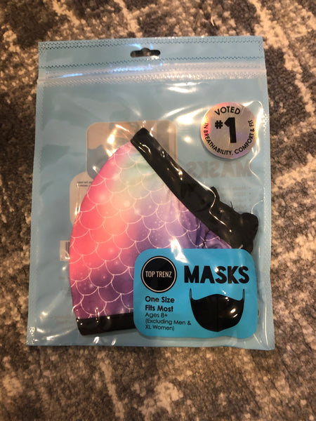 Top Trenz Mermaid Mask - One Size Fits Most