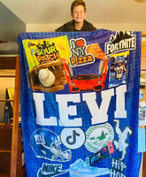 Custom Collage Favorite Things Blanket