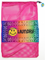 Paisley Print Camp Laundry Bag