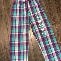 Personalized pajama pants favors