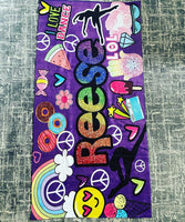Custom Favorite Things Collage Beach Towels