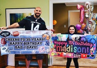 Custom Birthday Banner