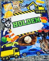 Custom Collage Favorite Things Blanket