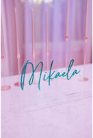 Custom Acrylic item
