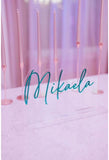 Custom Acrylic item