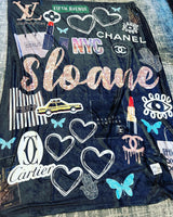 Custom Collage Favorite Things Blanket