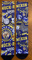 Camp Collage Socks