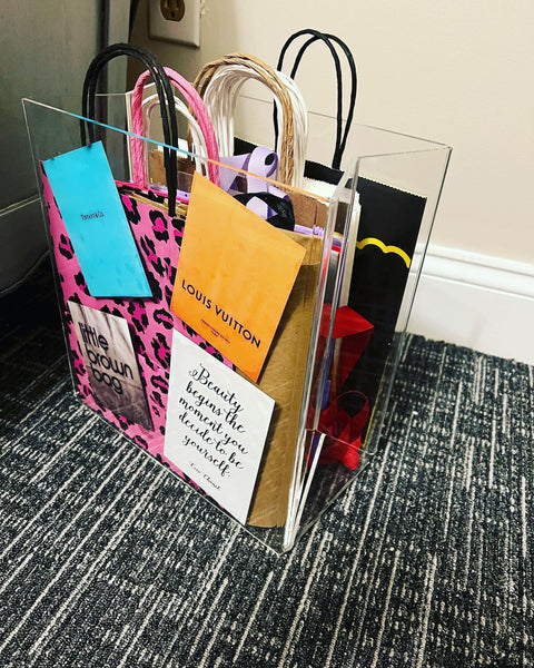 Lucite Shopping Bag