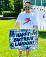 Custom Birthday Lawn Sign