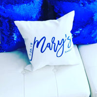 Branded Event Pillows