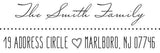 Customized Self Inking Address Stamp