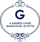 Customized Self Inking Address Stamp